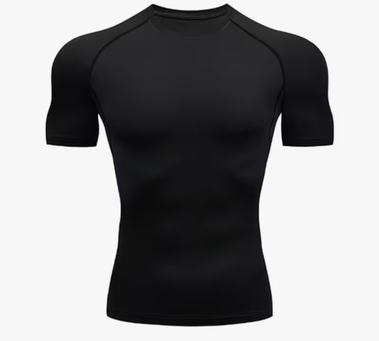 Camiseta de compresión negra